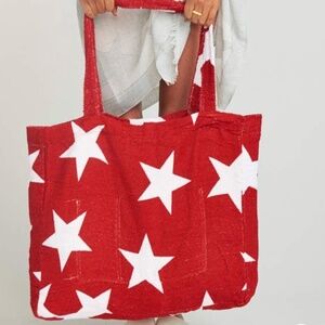 Show Me Your Mumu Terry Cloth Tote Bag ~ Catch a Falling Star Terry